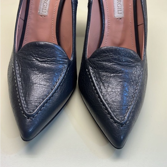 Vittorio Virgili made in Italy Black High Heeled Pumps made in Italy - Picture 5 of 8